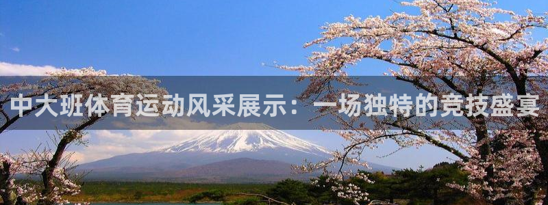 意昂22体育登录入口：中大班体育运动风采展示：一场独特的竞技盛宴